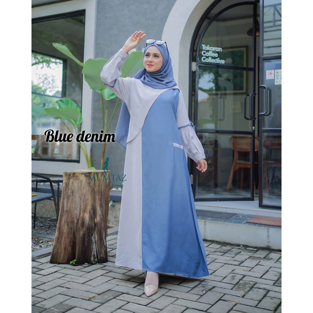 GAMIS NAYA KIRAN ORI MUMTAZ korean style ootd fashion baju muslim muslimah fashion terbaru lebaran kondangan pesta ecer grosir seragaman murah reseller dropshiper