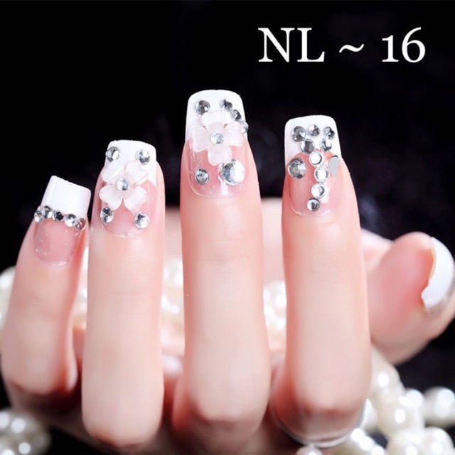 BSM.Medan Kuku palsu 3D / wedding fake nails