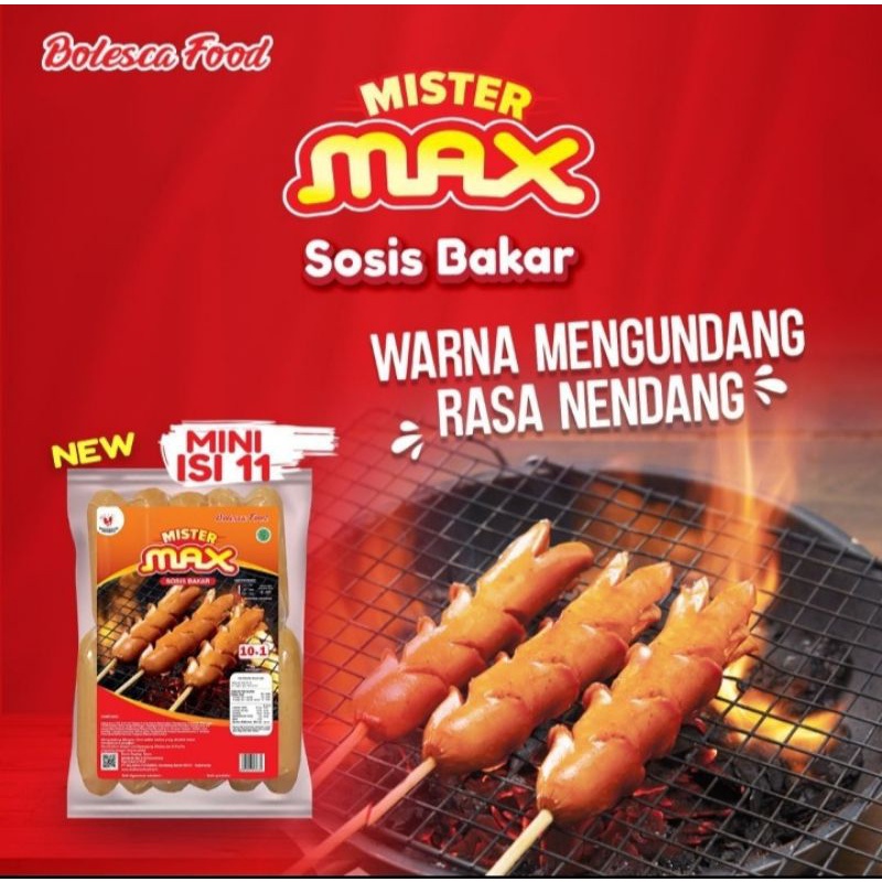 

SOSIS BAKAR MISTER MAX ISI 11pc