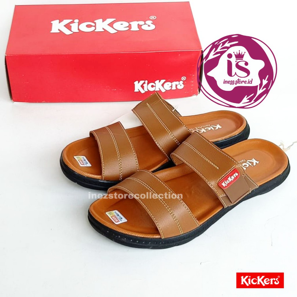 SANDAL SLOP PRIA KICKERS SINTETIS KODE BAN2 MURAH BERKUALITAS