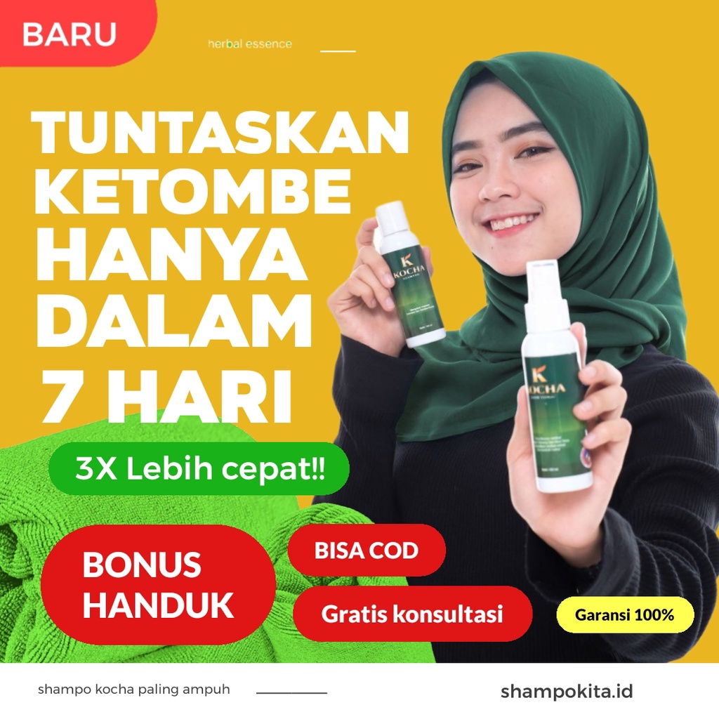 Shampo shampoo sampo anti ketombe dan perawatan penumbuh pemanjang rambut rontok rusak kering herbal
