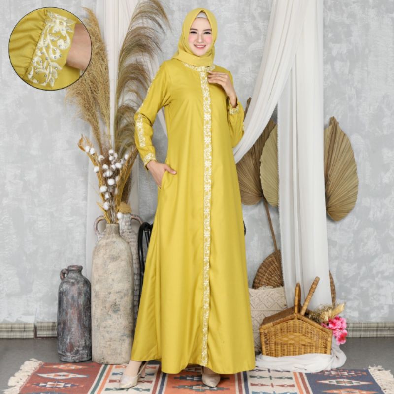 gamis madina melati gamis toyobo gamis polos gamis simple gamis busui gamis bordir gamis cantik
