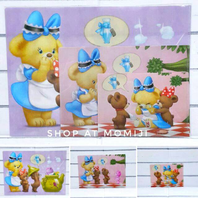 

PROMO Disney Store Unibearsity A4 Folder