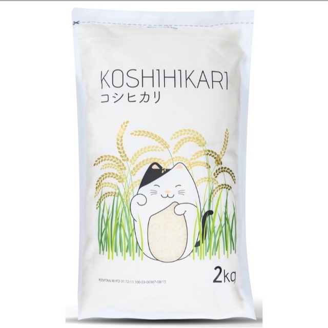 

Koshihikari Bera Jepang 2 kg REPACKS
