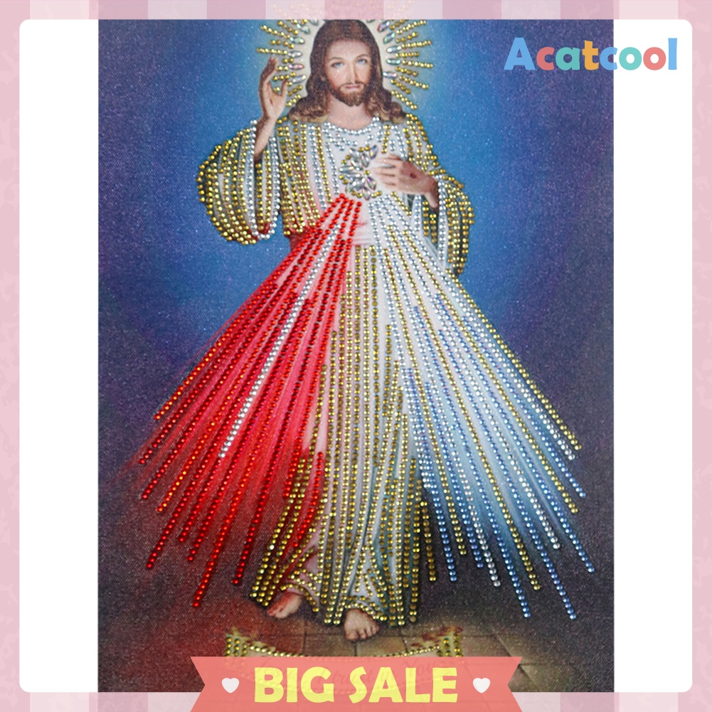 Jesus 5D Rhinestone DIY Pictures Special Shaped Kit Diamond Painting Craft