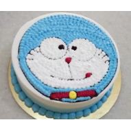 

Kue Ulang Tahun Ultah - Doraemon Senyum Lemon Cake - Free Krtu Ucpn