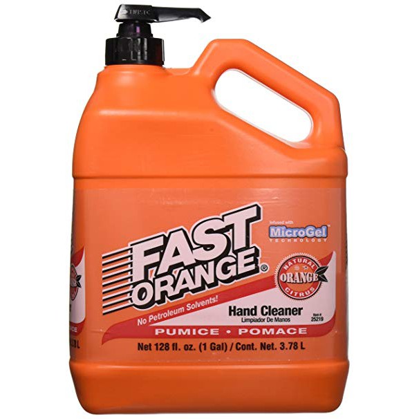permatex fast orange hand cleaner 3.785 liters hand cleaner fast orange PERMATEX