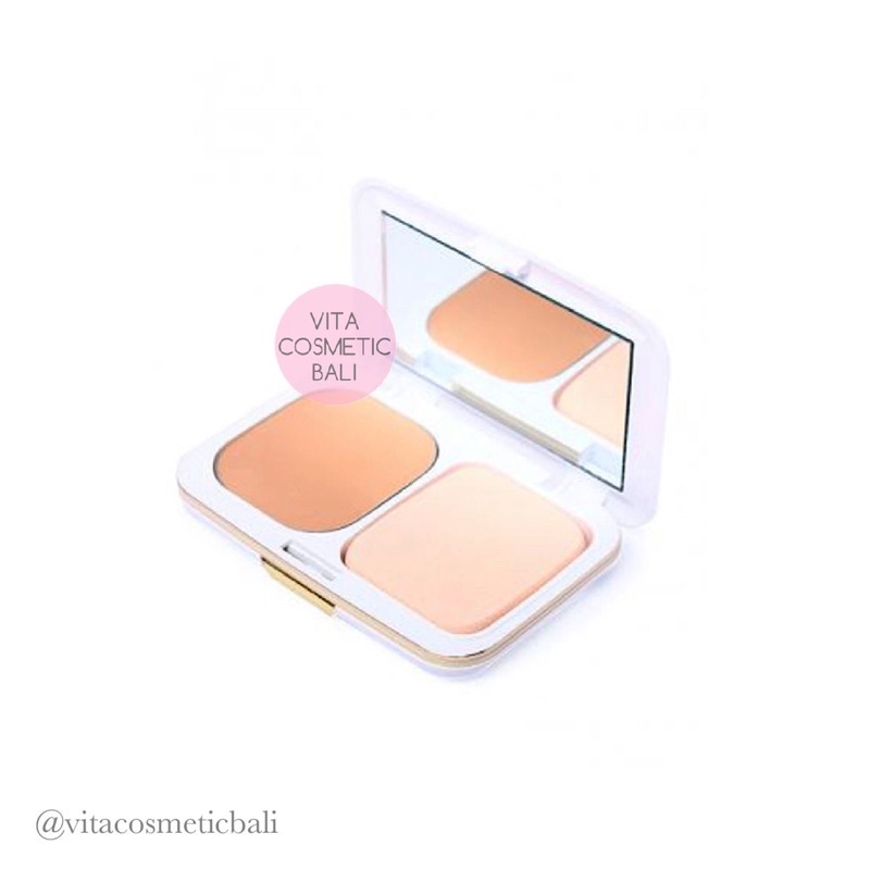 La Tulipe Three Function Cake Latulipe Bedak Padat Compact Powder Alas Bedak Foundation