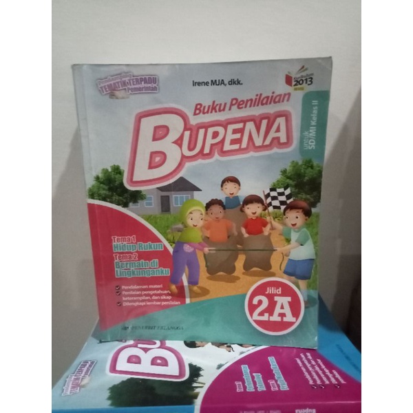 buku bupena 2A kelas 2 SD Erlangga