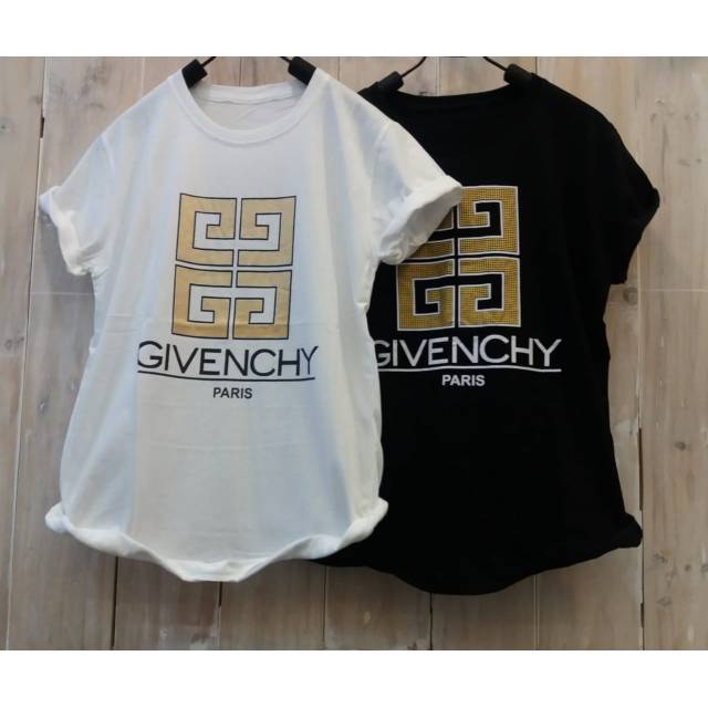 9074 All size Kaos givenchy cewek T-shirt Oblong Atasan wanita Tumblr Tee 100% Cotton