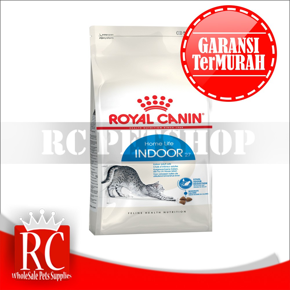 Cat Food / Makanan Kering Kucing Dewasa Royal Canin Indoor 27 4 Kg