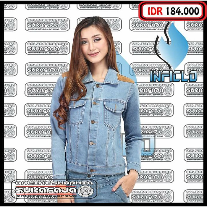Jaket Denim Wanita Jacket Levis Jeket Jeans Hoodie Casual Formal PROMO