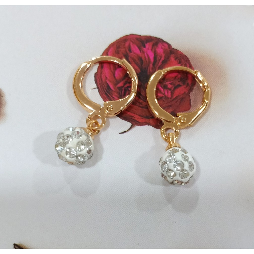 Anting gold xuping permata bintang 24k