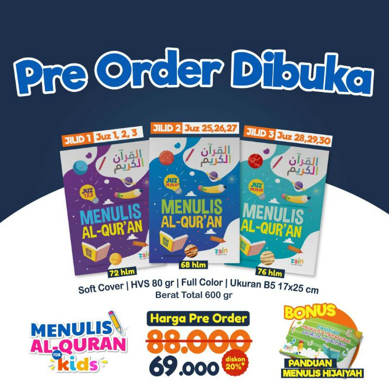 MENULIS ALQURAN TERMURAH