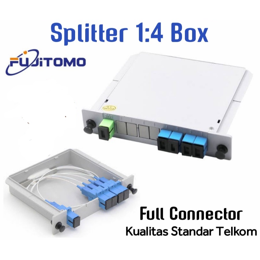 Passive Splitter Box 1:4 FUJITOMO SC UPC