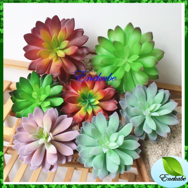 KAKTUS SUKULEN PREMIUM TANPA POT TANAMAN PLASTIK ARTIFISIAL