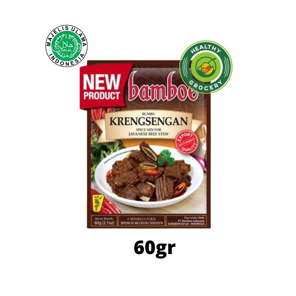 Bamboe Bumbu Racik / Bumbu Masak Instant all Varian 60gr / TOM YUM/ TOMYUM / TOM YAM / TOMYAM Thailand HALAL