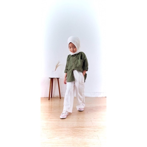 RACHIDKIDS / KEMEJA ANAK / KEMEJA OVERSIZE ANAK / NAMI OVERSIZE SHIRT