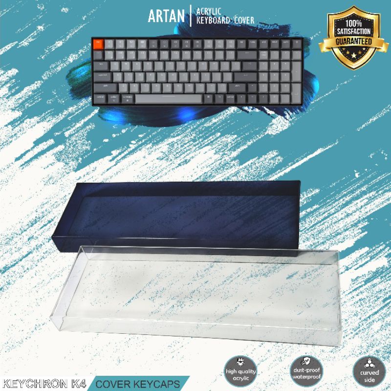 Keychron K4 V2 ACRYLIC KEYCAPS COVER PELINDUNG CAPS KEYBOARD MECHANICAL