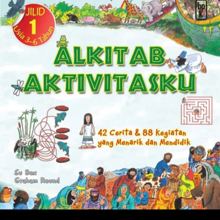 Alkitab Anak - Alkitab Aktivitasku Jilid 1- Buku Alkitab