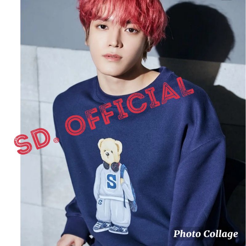 Sweater Basic Nct 127 Taeyong x slowacid feat teddyisland beruang S