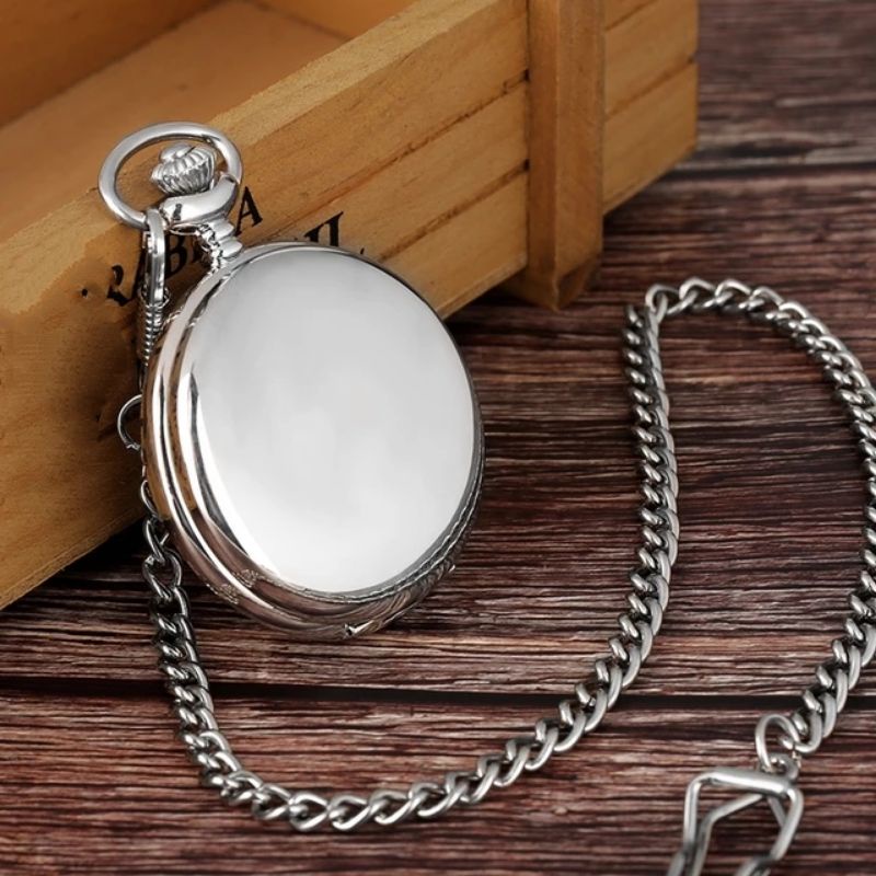 KADO UNIK ANTIK JAM KUNO KOLEKSI PERNIKAHAN KADO ULANG TAHUN POCKET WATCH SISWA MURID GURU JAM RANTAI