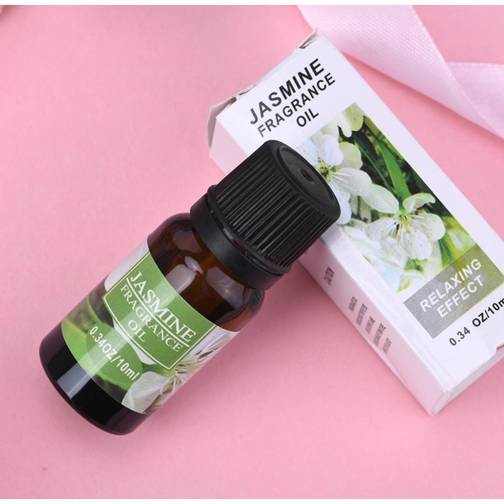 [TAFFWARE] Humidifier Aromatherapy Humidifier Tabung Ultrasonic Pewangi Ruangan Air Diffuser Purifier Oil-Oil 10 ml Jasmine