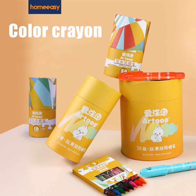 

Homeeasy Rotary Crayon Rotasi Twistables Krayon Putar - RC1