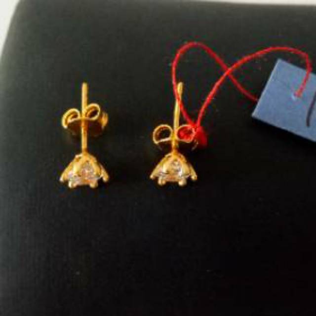 Anting Emas asli model cristal
Drop