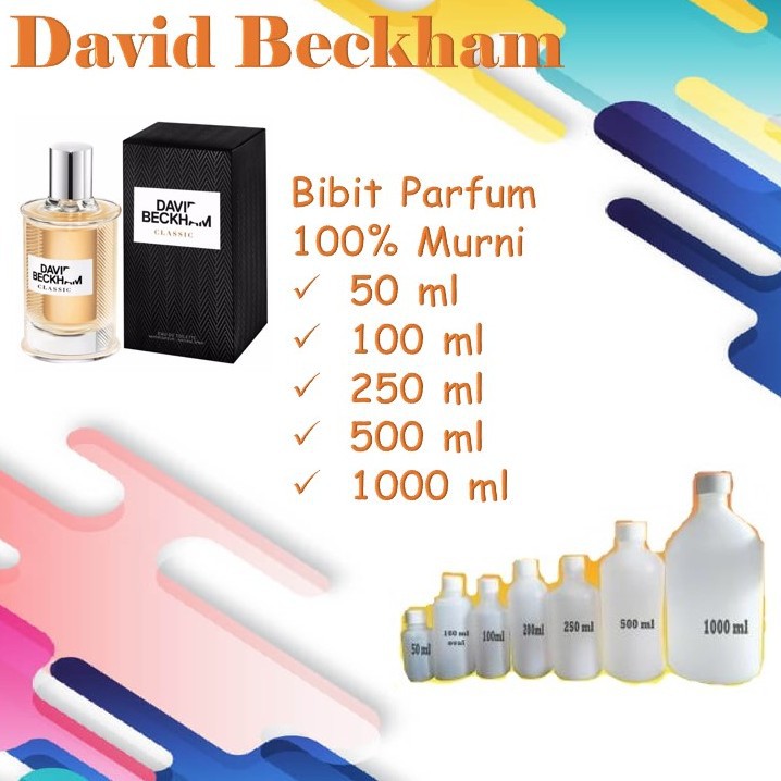 Bibit Biang Parfum Murni 100% 50 ml DAVID BECKHAM