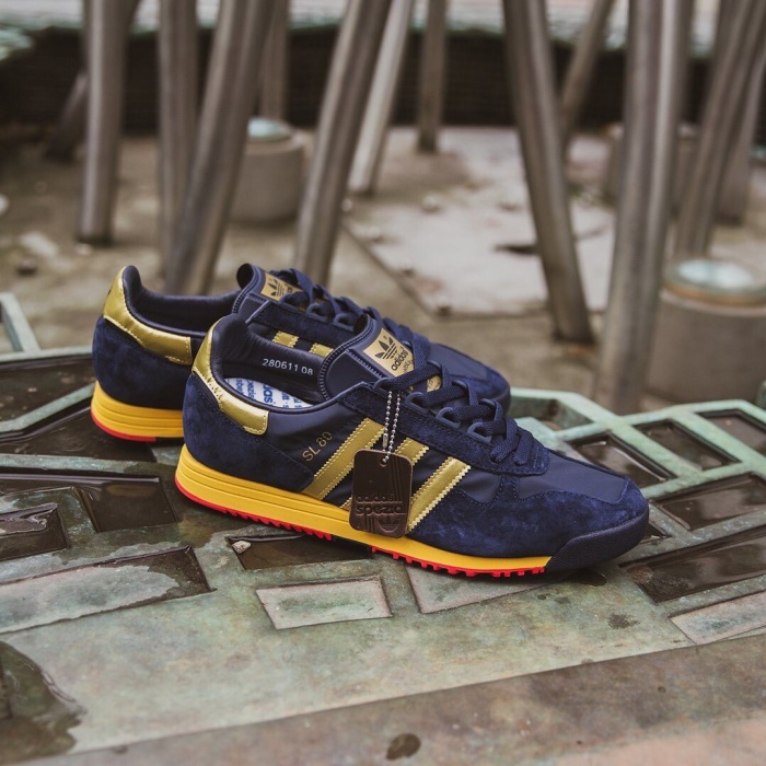 Adidas SL 80 SPZL Gold Navy EXCLUSIVE ORIGINAL EF1159