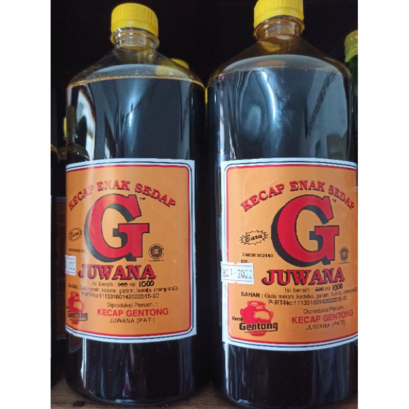 

KECAP CAP GENTONG ASLI JUWANA PATI 1 LITER