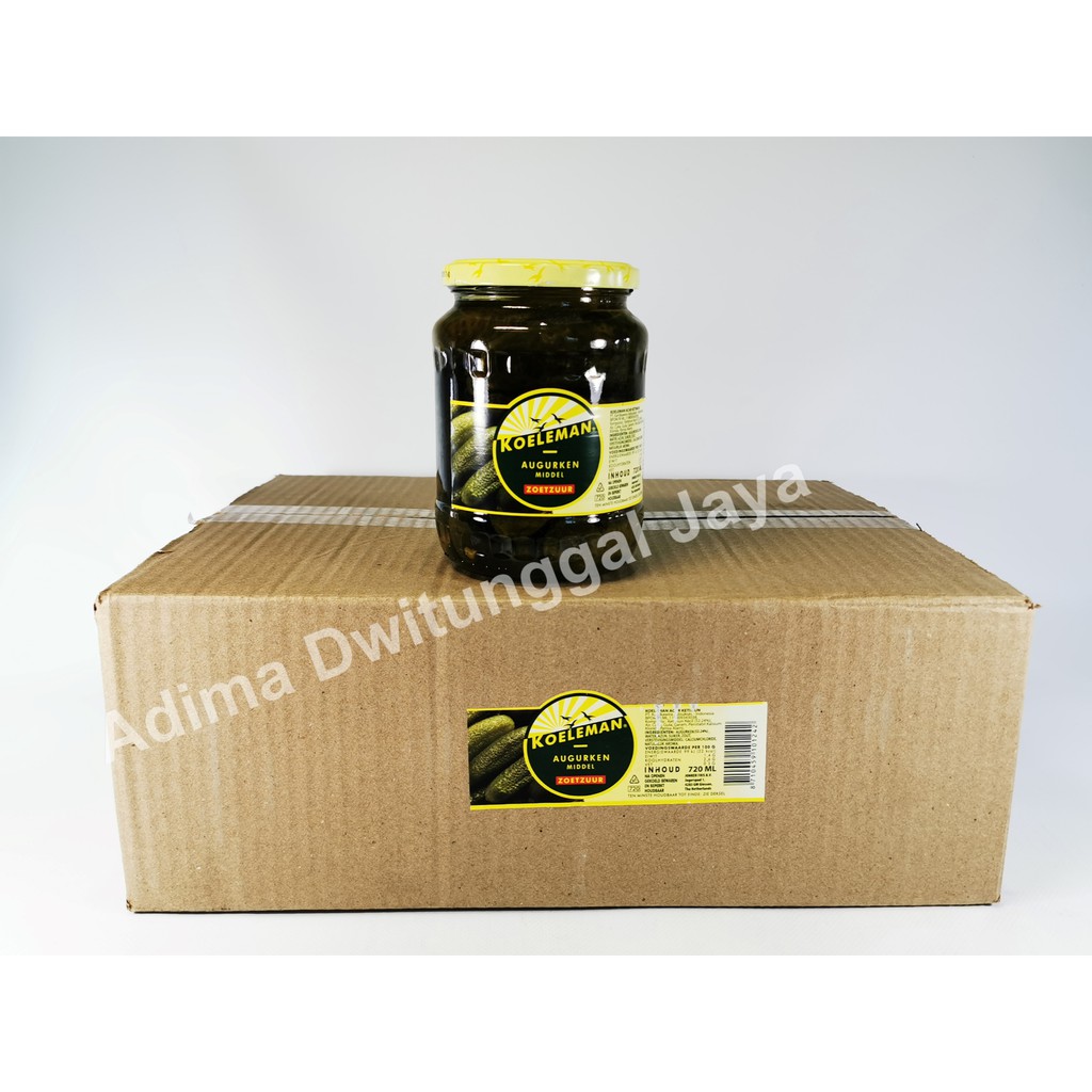 Acar Mentimun / Dill Gerkins / Dill Gerkins Pickles Koeleman 720gr