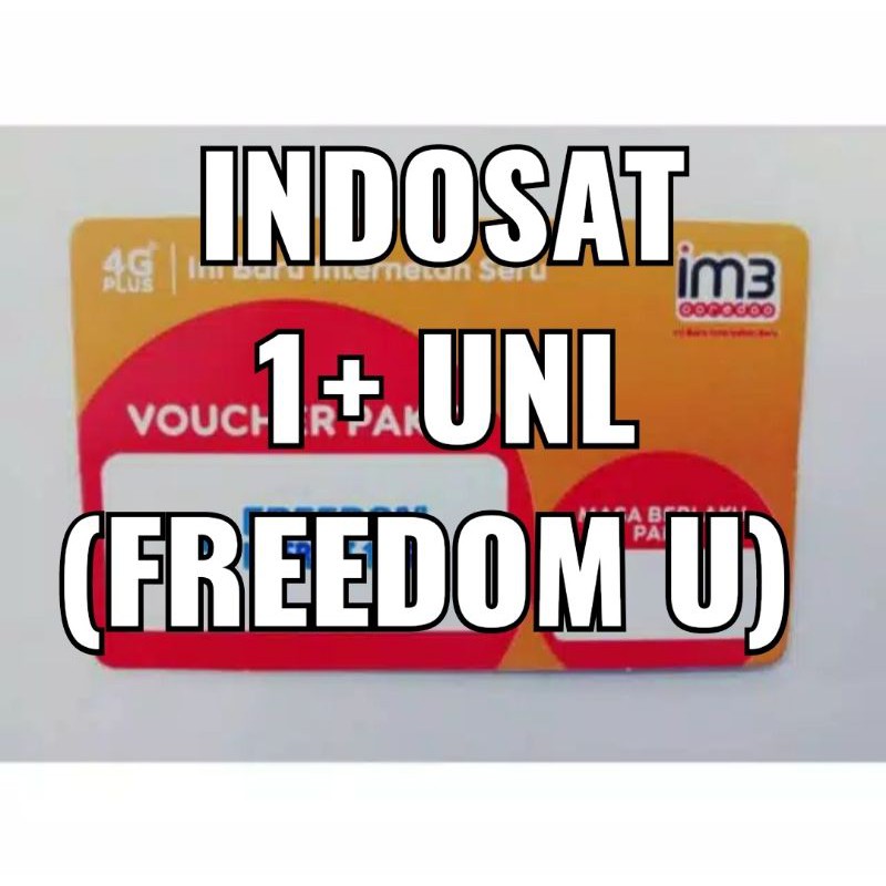 Indosat 1 unlimited