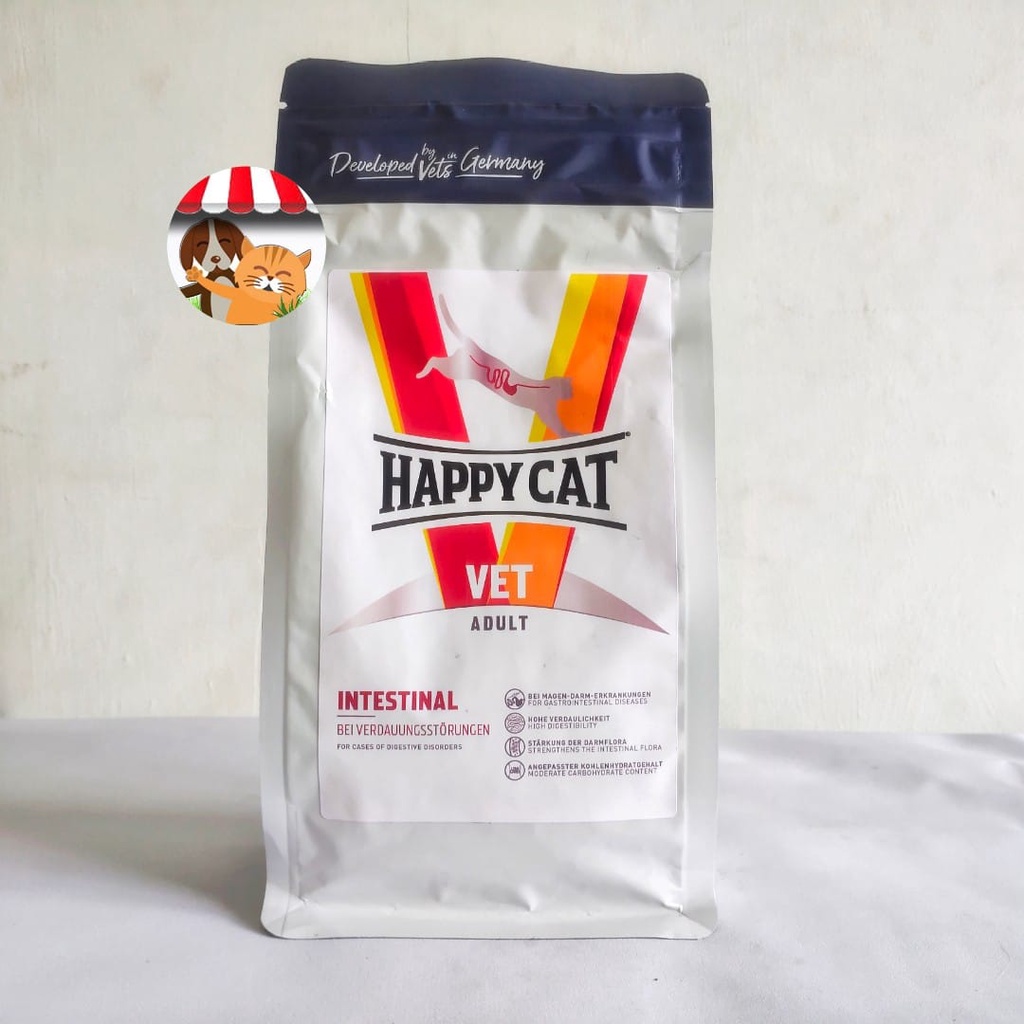 Happy Cat Vet Diet Gastro Intestinal 300gr - Makanan Kucing
