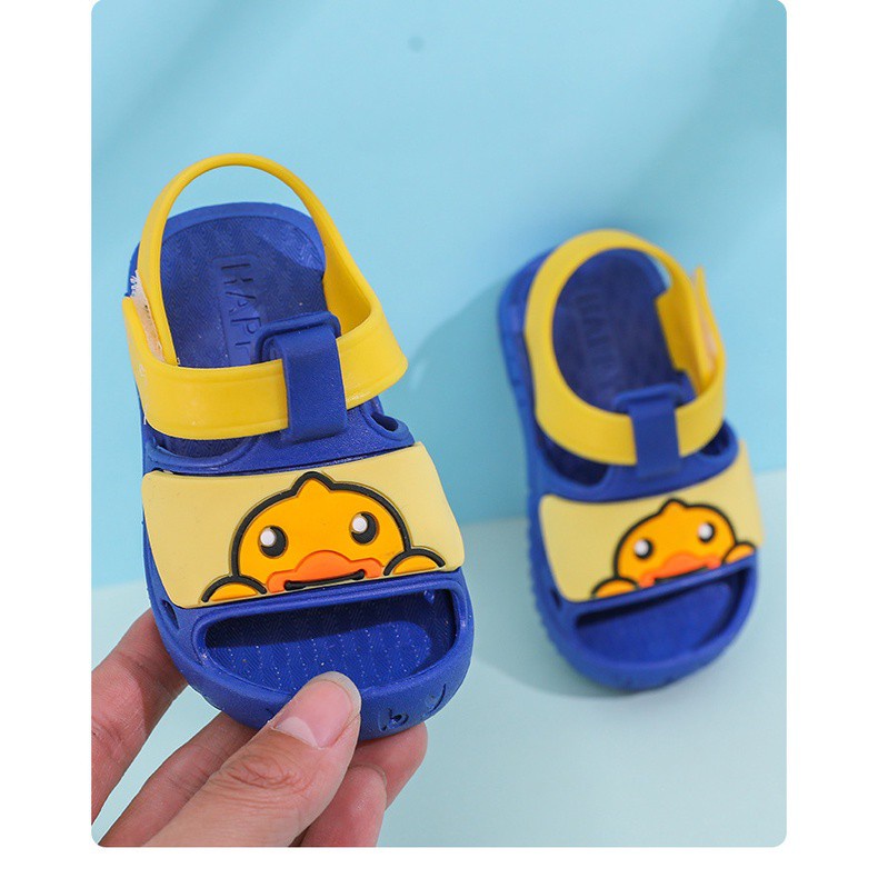 littlekiddoss SH2179 Sepatu Sandal Karet Sendal Karet Anak Duck Sandal Bayi Perempuan Import