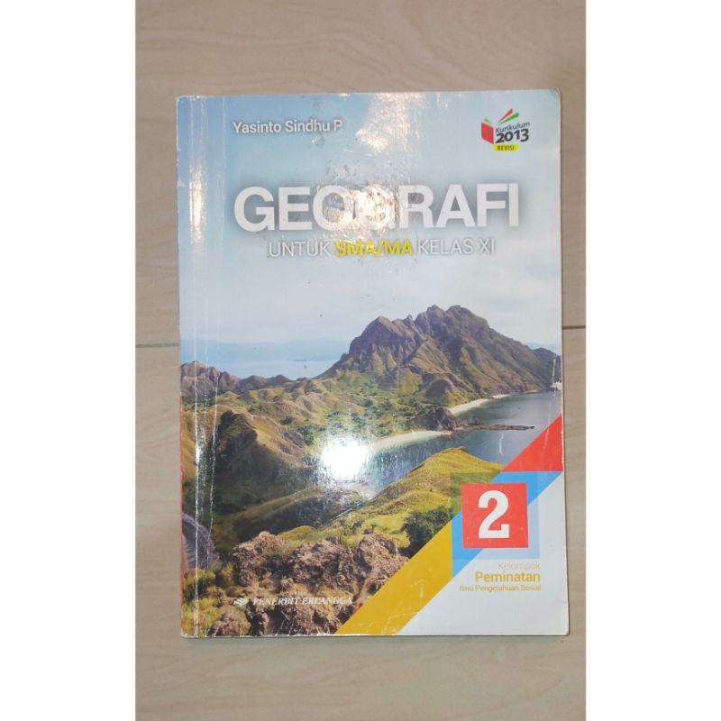 

BUKU GEOGRAFI 11 SMA ERLANGGA (JUAL BEKAS)