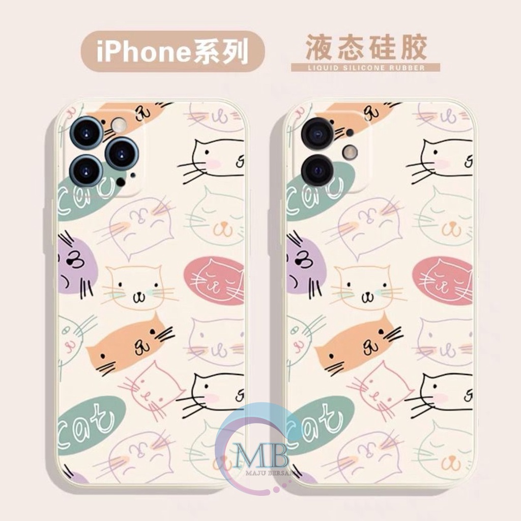 SS109 SOFTCASE MOTIF CUTE CAT OPPO A31 A8 A57 A39 A37 NEO 9 F1S A59 RENO 4 4F 5 6 7 7Z F5 YOUTH F7 A57 2022 A77s MB3758