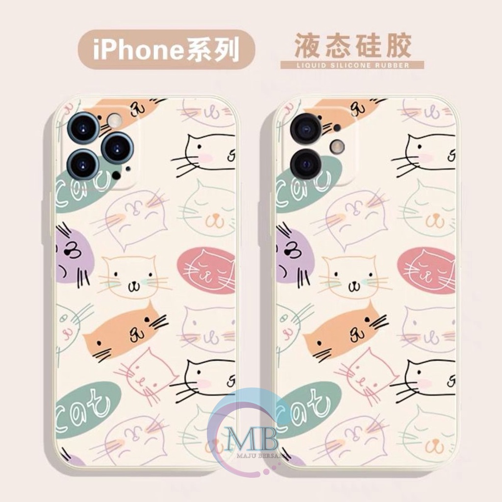 SS109 SOFTCASE MOTIF CUTE CAT XIAOMI REDMI NOTE 5 7 PRO 8 9 10 10S PRO 11 PRO MB3763