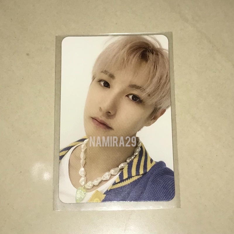 PC NCT Photocard Renjun Departure