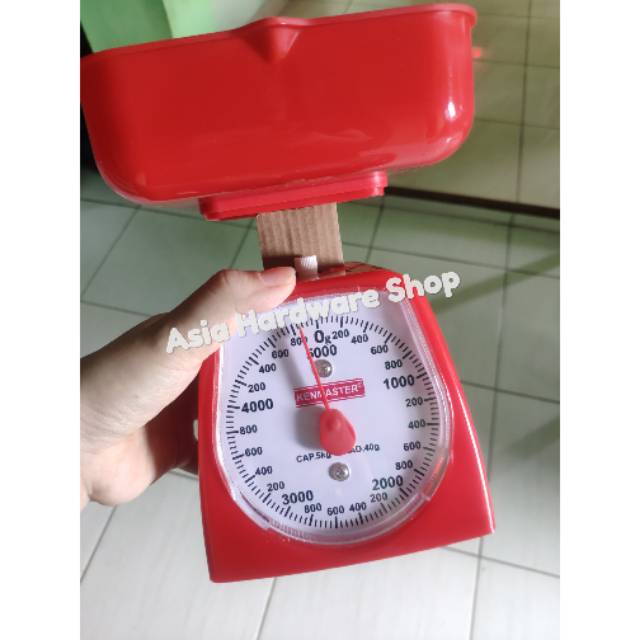 Timbangan Kue Dapur 5kg Timbangan Duduk 5 Kg Kenmaster
