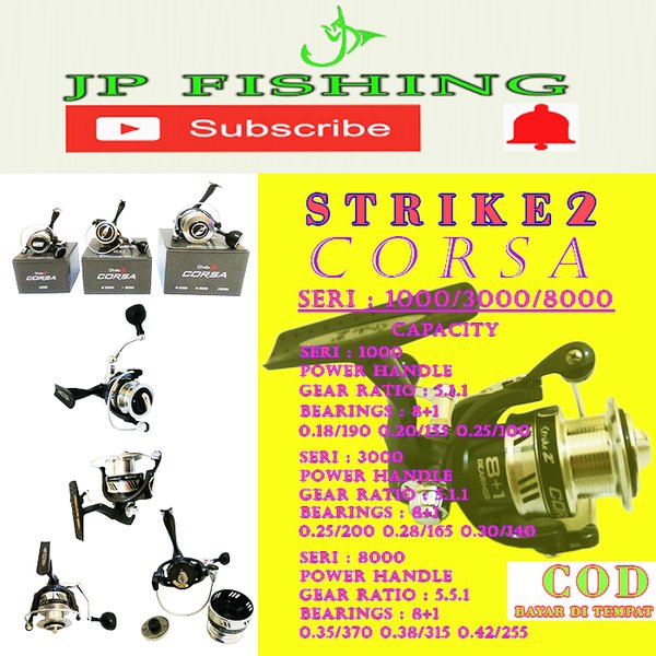 Reel pancing strike 2 CORSA 1000