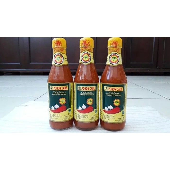 

- BARU Saos Sambal Pohon Cabe 330 ml - Sambal