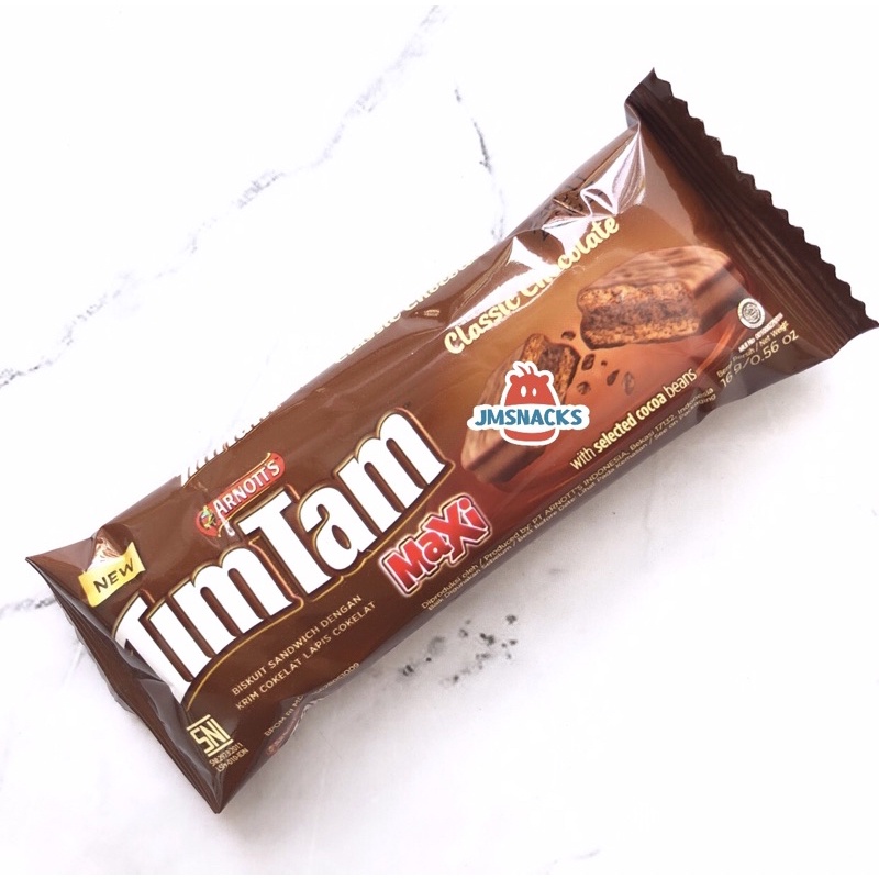 [PROMO] TimTam MAXI 16gr SATUAN - coklat tim tam nikmat enak diskon biskuit