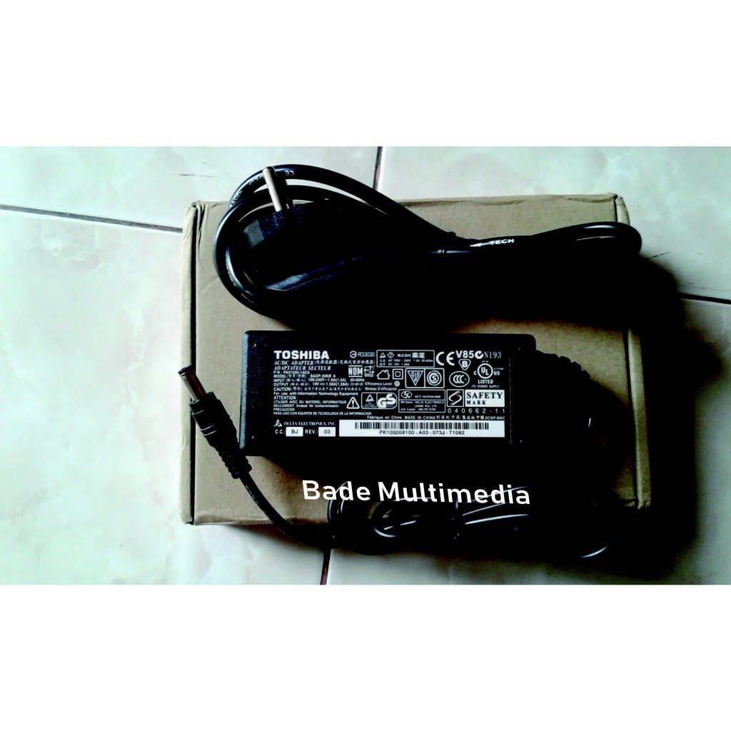 Adaptor Charger Toshiba NB305 N310/G N410BN/BL N411BL/BN N410WH N413BN