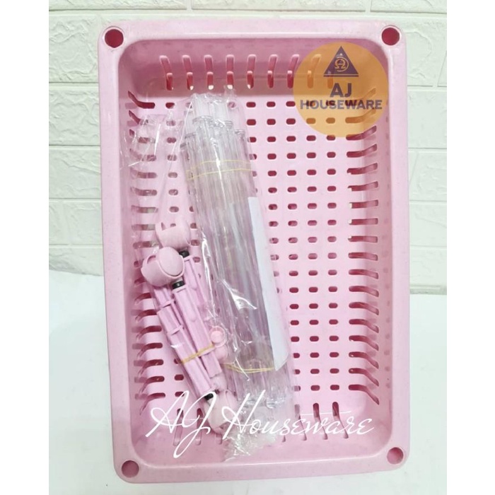 RAK PLASTIK SUSUN 3 SERBAGUNA RODA/ RAK BUMBU/ RAK KOSMETIK/ RAK DAPUR