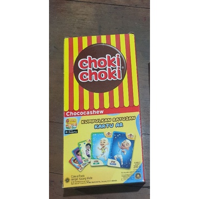 

Choki choki choco pasta coklat dan kacang mede