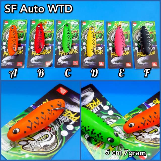 Soft Frog Auto WTD Handmade by U-Lure / Umpan Casting