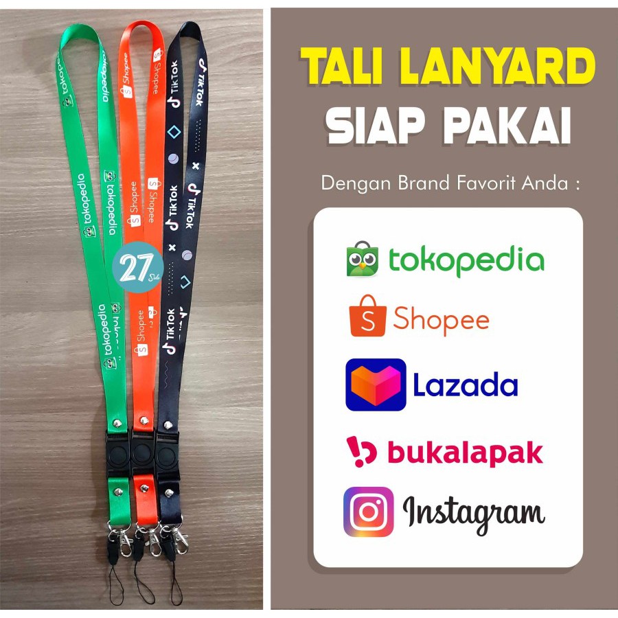 

Lanyard Tali Favorit Anda