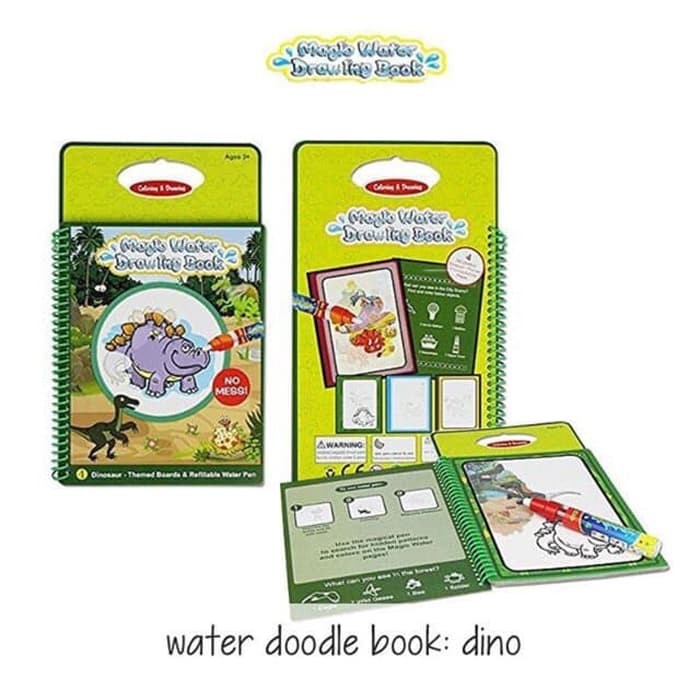 

WATER DOODLE BOOK/ waterdoodle / magic water PROMO